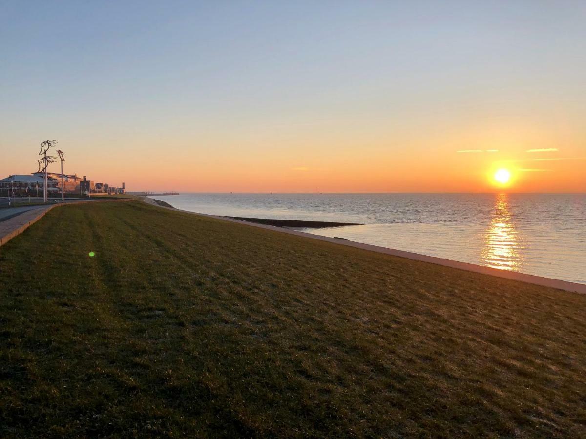 Mehr Meer geht nicht Wilhelmshaven Exterior foto